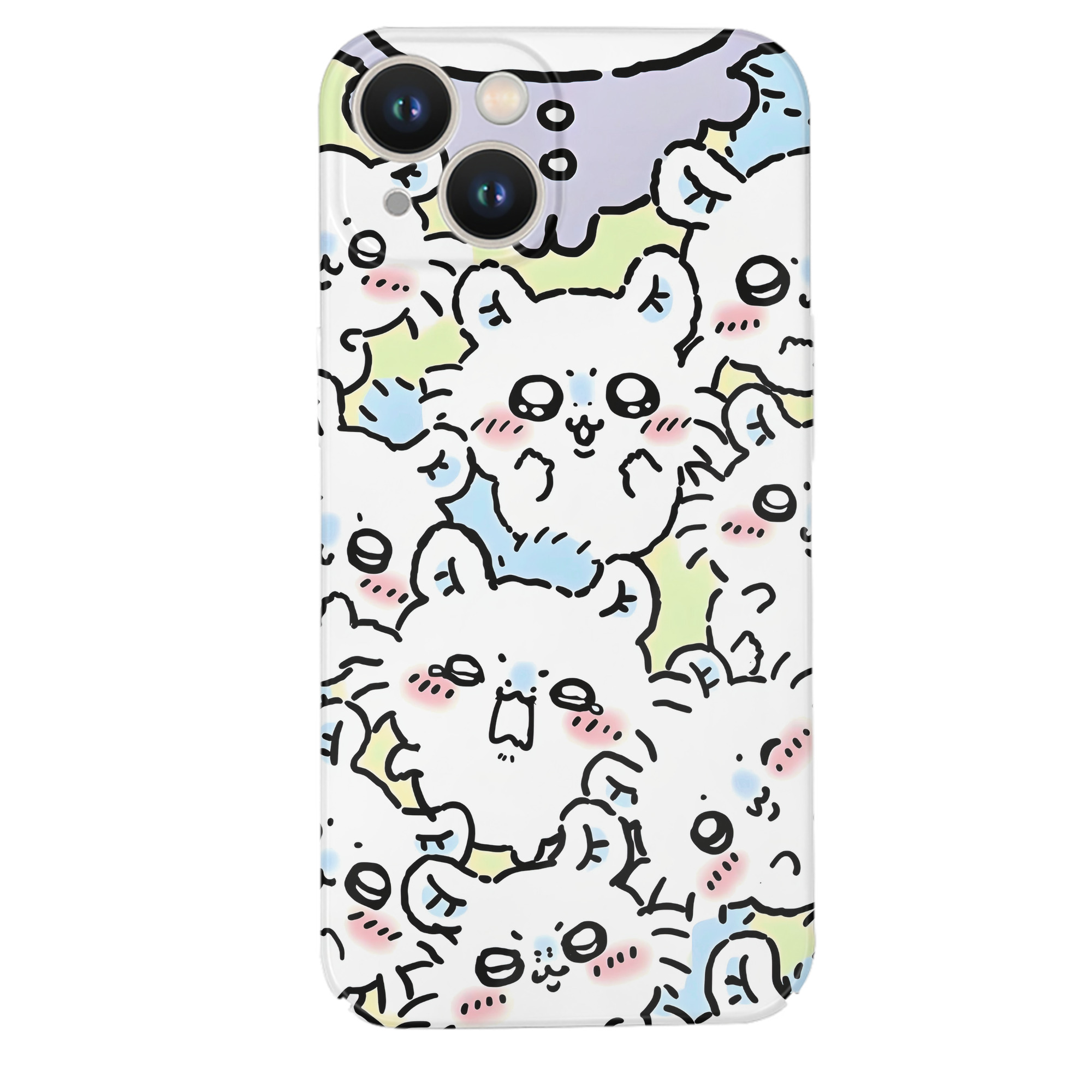 （画像用） ちいかわ Chii-kawa 【iPhone 14シリーズ対応】ハードケース